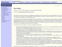 Tablet Screenshot of dachau-institut.de